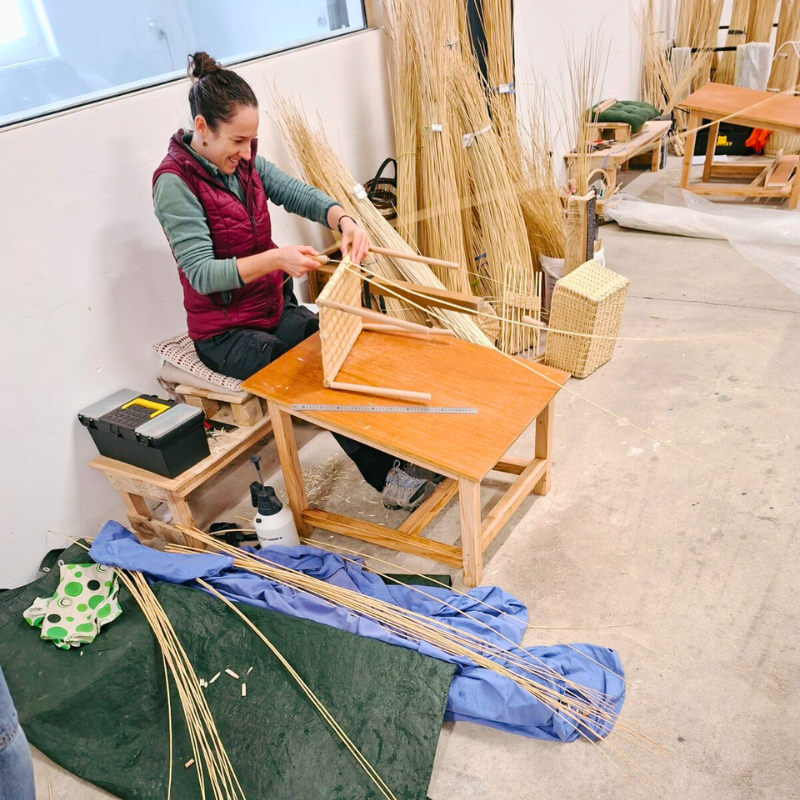 presentation poste de travail CAP Vannerie Verger