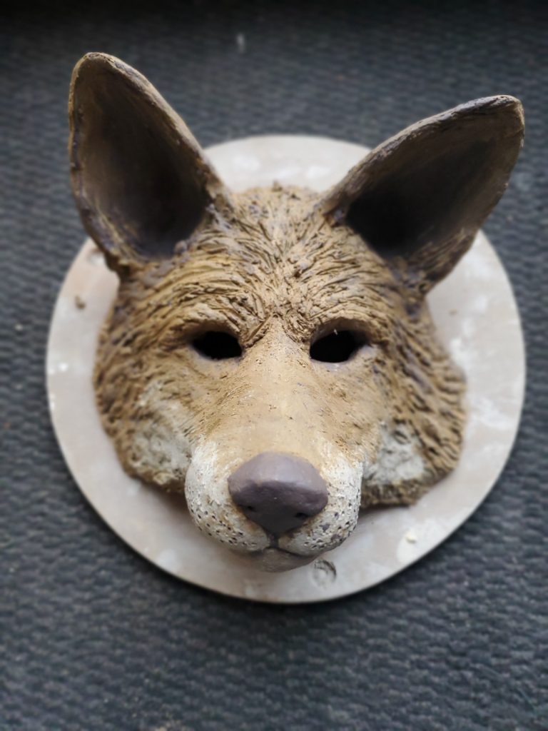 Sculpture animalière. Formation céramique. Céline Bachelot, CFP Le Verger, Gennes-Val de Loire.