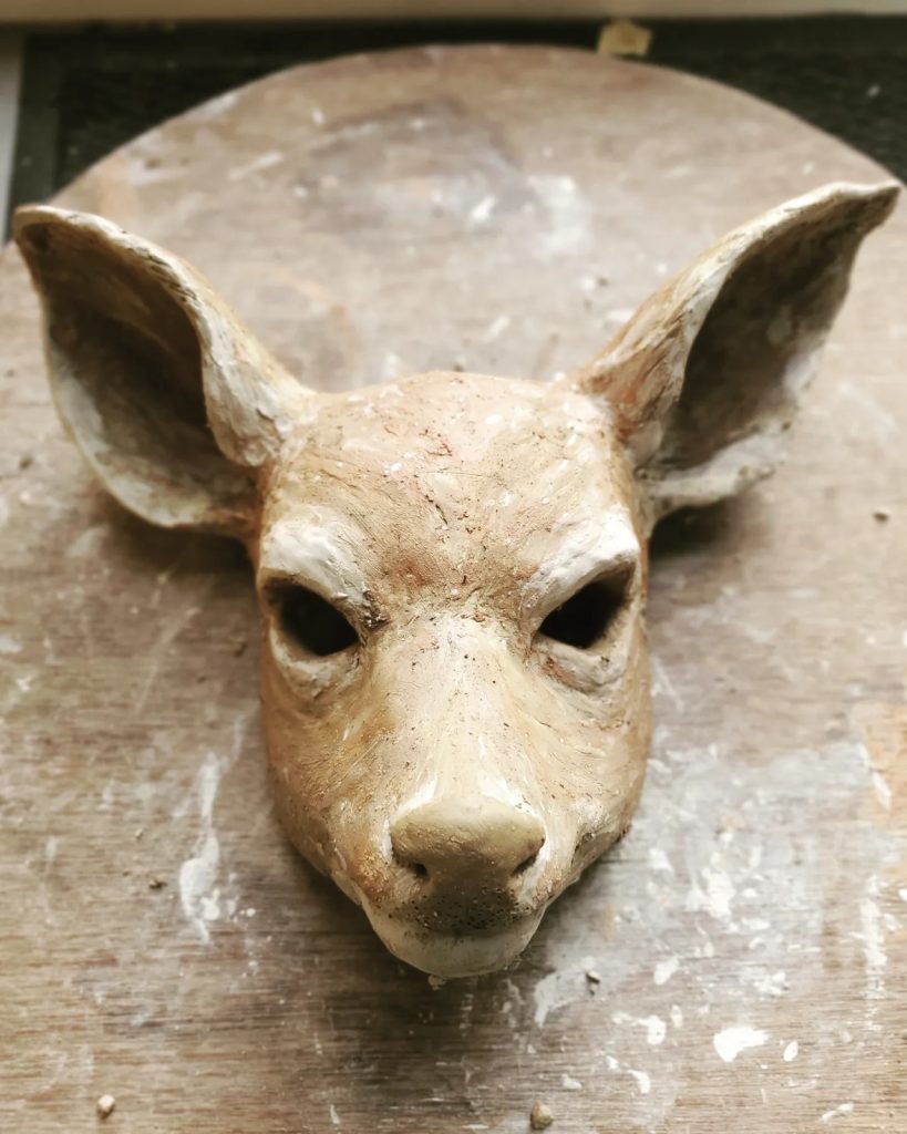 Sculpture animalière, formation céramique, Céline Bachelot, CFP Le Verger, Gennes-Val de Loire